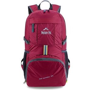 Venture Pal 35L Ultralight Lightweight Packable Foldable Backpack - Fuschia